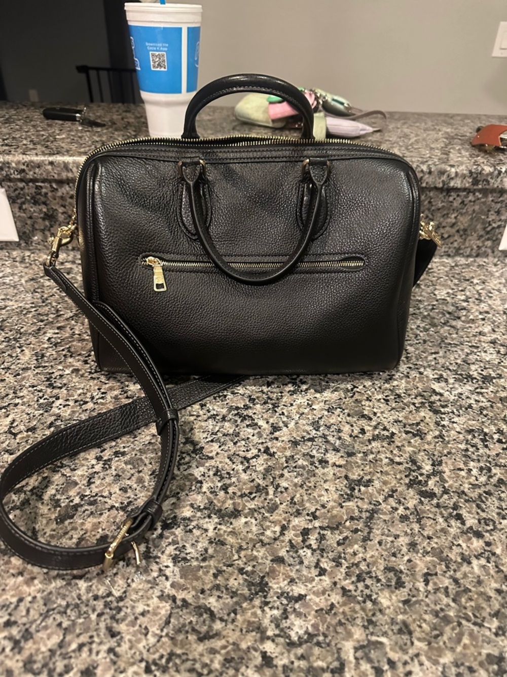Coach Large Rowan Satchel. - Picture 2 of 6